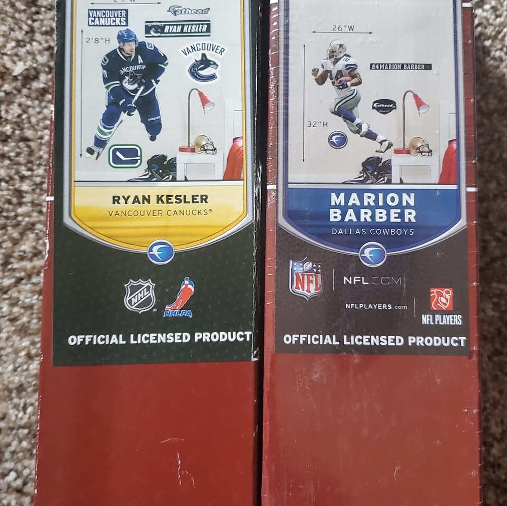 NHL & NFL Fathead Wall Decals